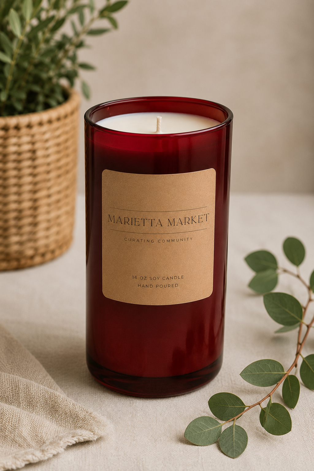 Hand-Poured Candle - Small Batch (Pre-Order)
